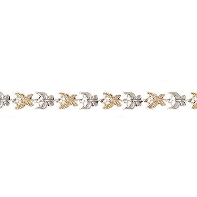 Dazzlers 14k Yellow Gold Butterfly Bracelet, MPN: DZ-12059