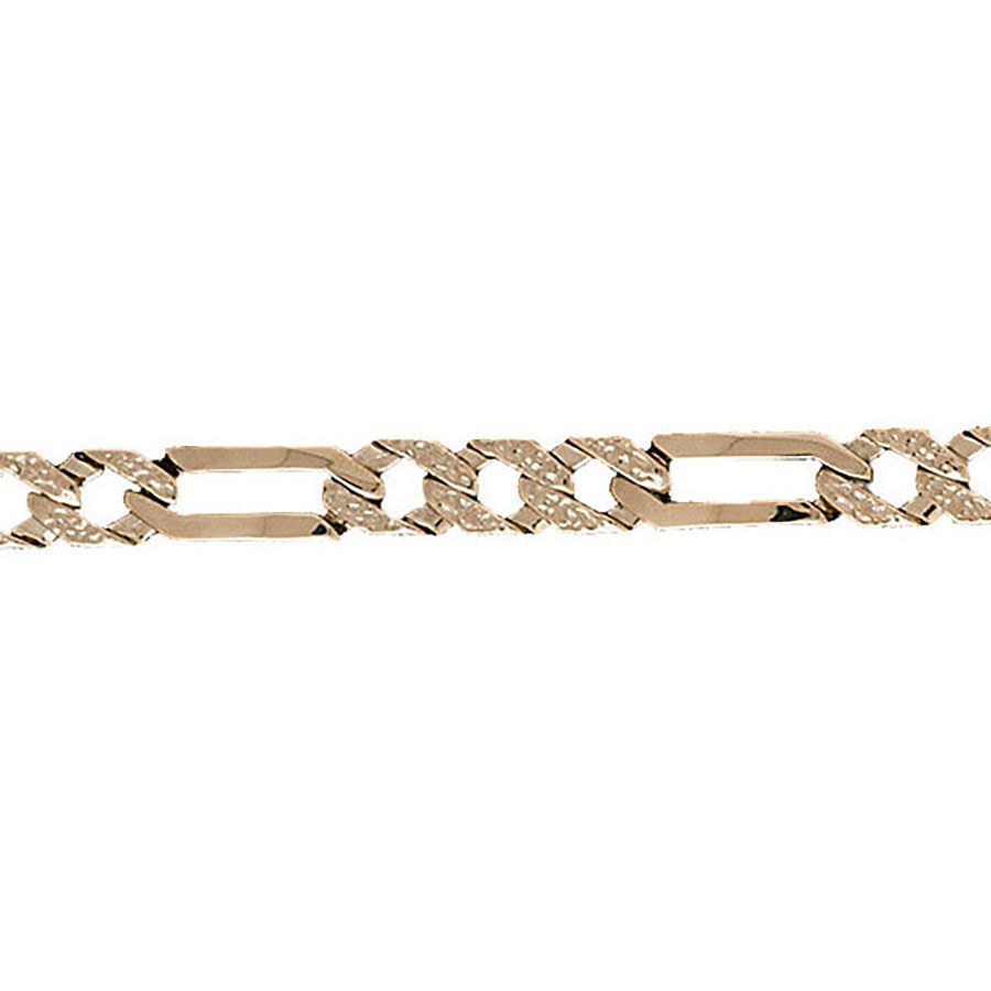 Dazzlers 14k Yellow Gold Link Bracelet, MPN: DZ-12372