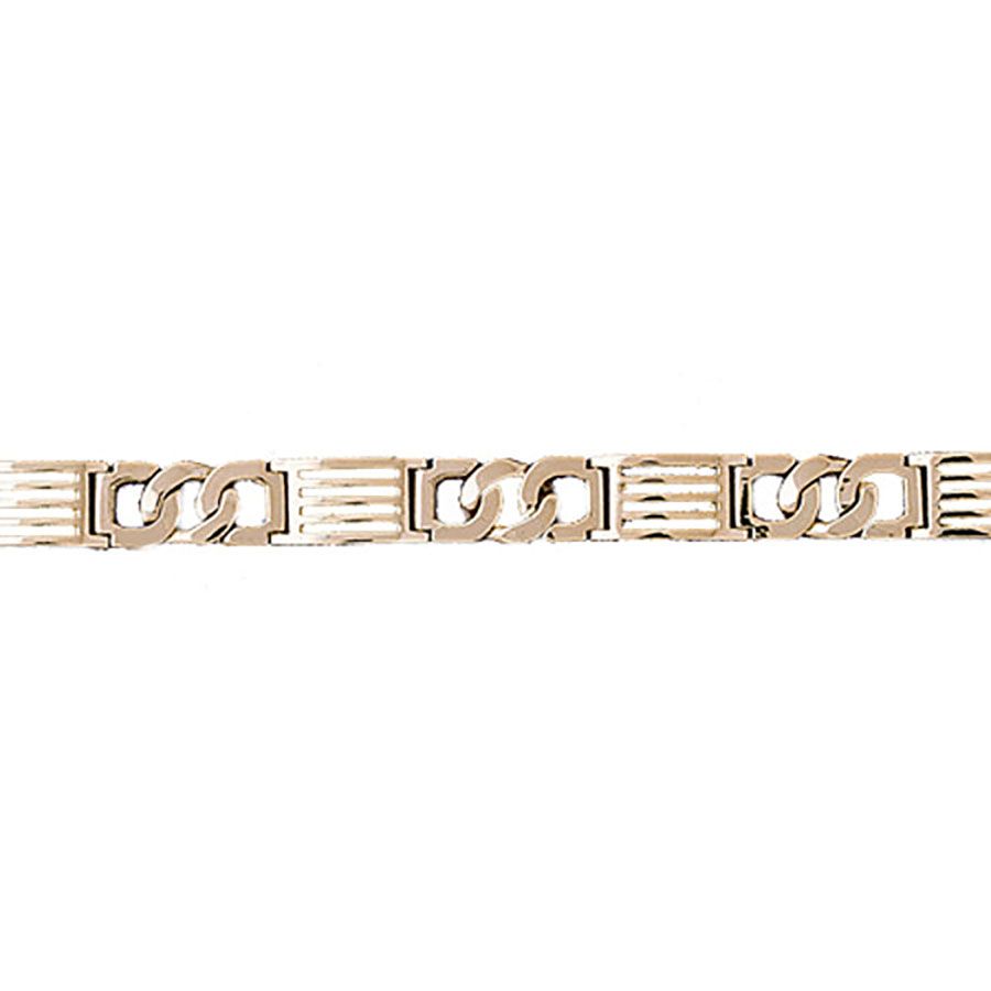 Dazzlers 14k Yellow Gold Link Bracelet, MPN: DZ-12519