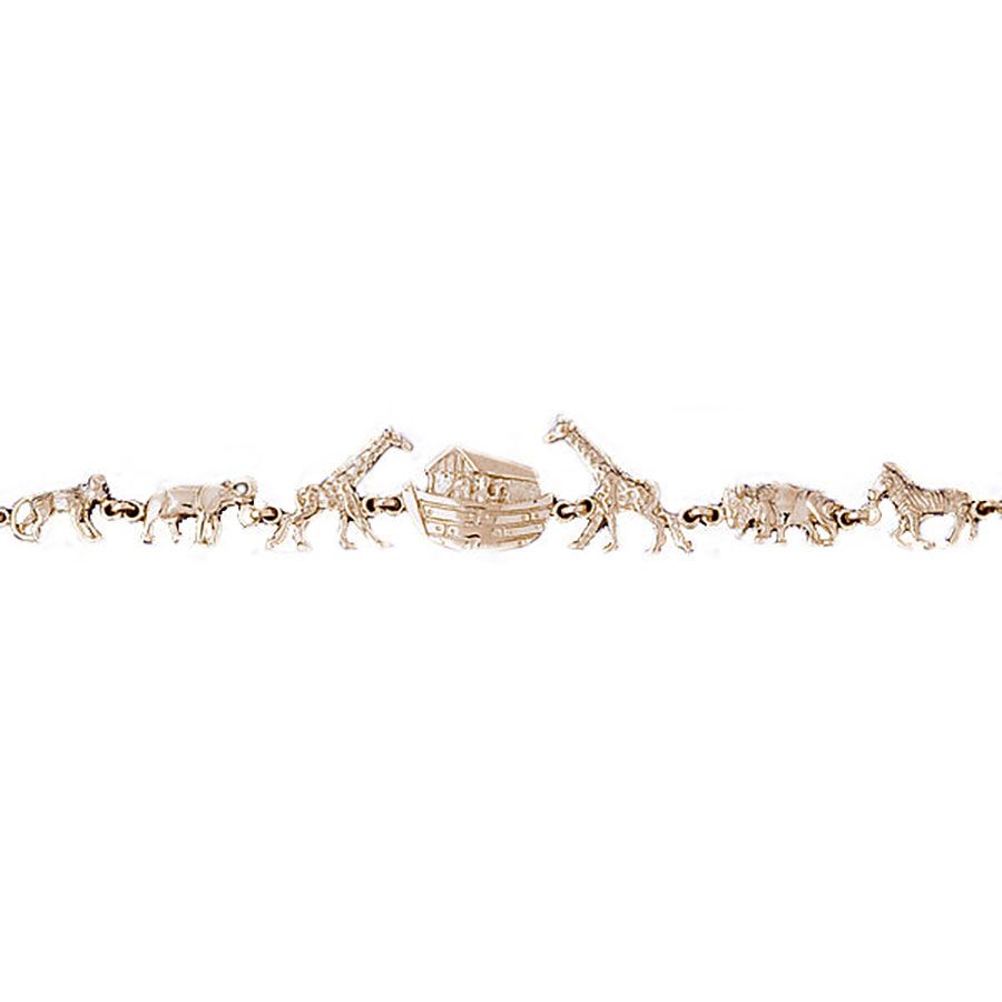 Dazzlers 14k Yellow Gold Noah'S Ark Bracelet, MPN: DZ-11868