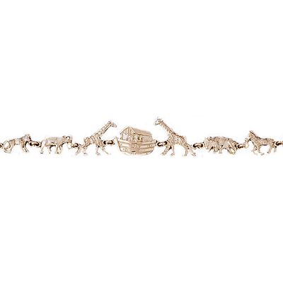 Dazzlers 14k Yellow Gold Noah'S Ark Bracelet, MPN: DZ-11868