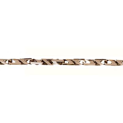 Dazzlers 14k Yellow Gold Link Bracelet, MPN: DZ-12527a