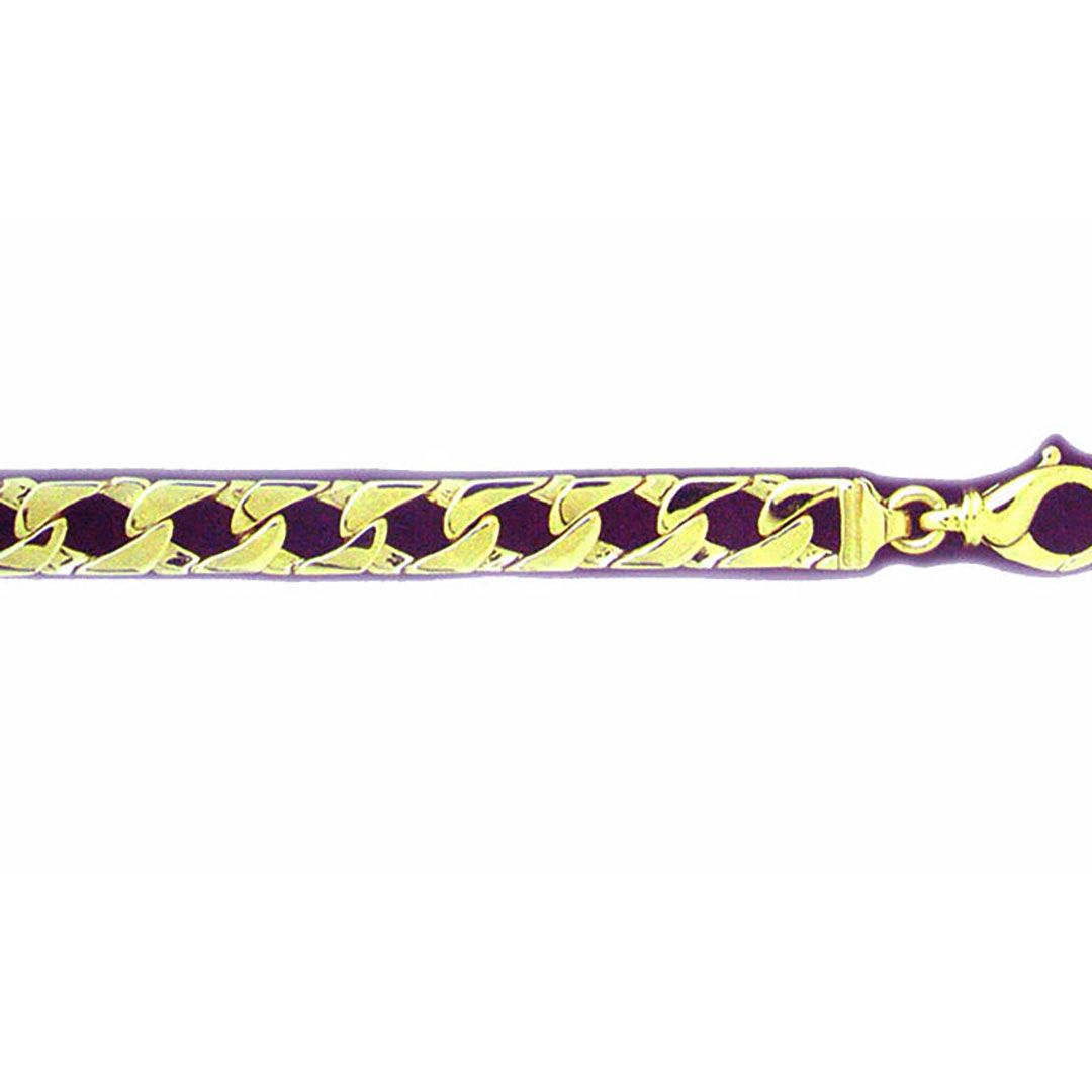 Dazzlers 14k Yellow Gold Link Bracelet, MPN: DZ-12438