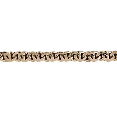 Dazzlers 14k Yellow Gold Link Bracelet, MPN: DZ-12517