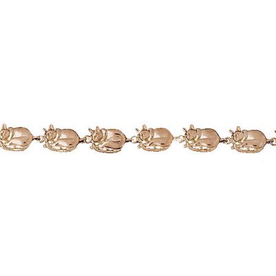Dazzlers 14k Yellow Gold Cat Bracelet, MPN: DZ-11894
