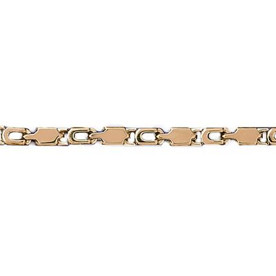 Dazzlers 14k Yellow Gold Link Bracelet, MPN: DZ-12544
