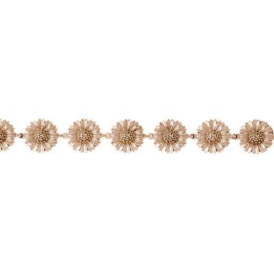 Dazzlers 14k Yellow Gold Flower Bracelet, MPN: DZ-11932