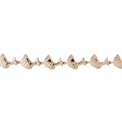 Dazzlers 14k Yellow Gold Egyptian Bracelet, MPN: DZ-11927