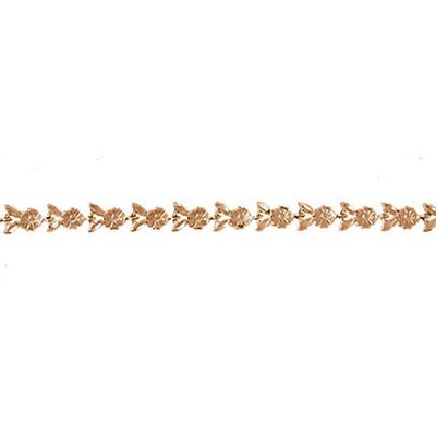 Dazzlers 14k Yellow Gold Flower Bracelet, MPN: DZ-11935