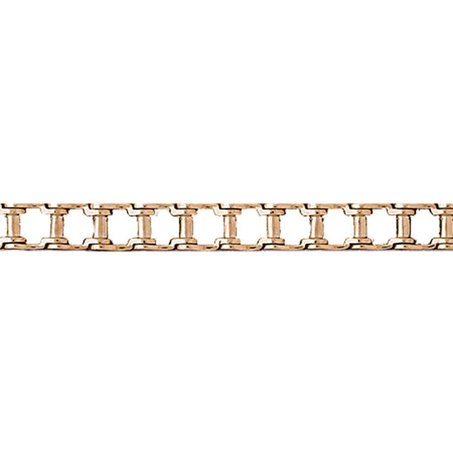 Dazzlers 14k Yellow Gold Bicycle Chain Link Bracelet, MPN: DZ-12567
