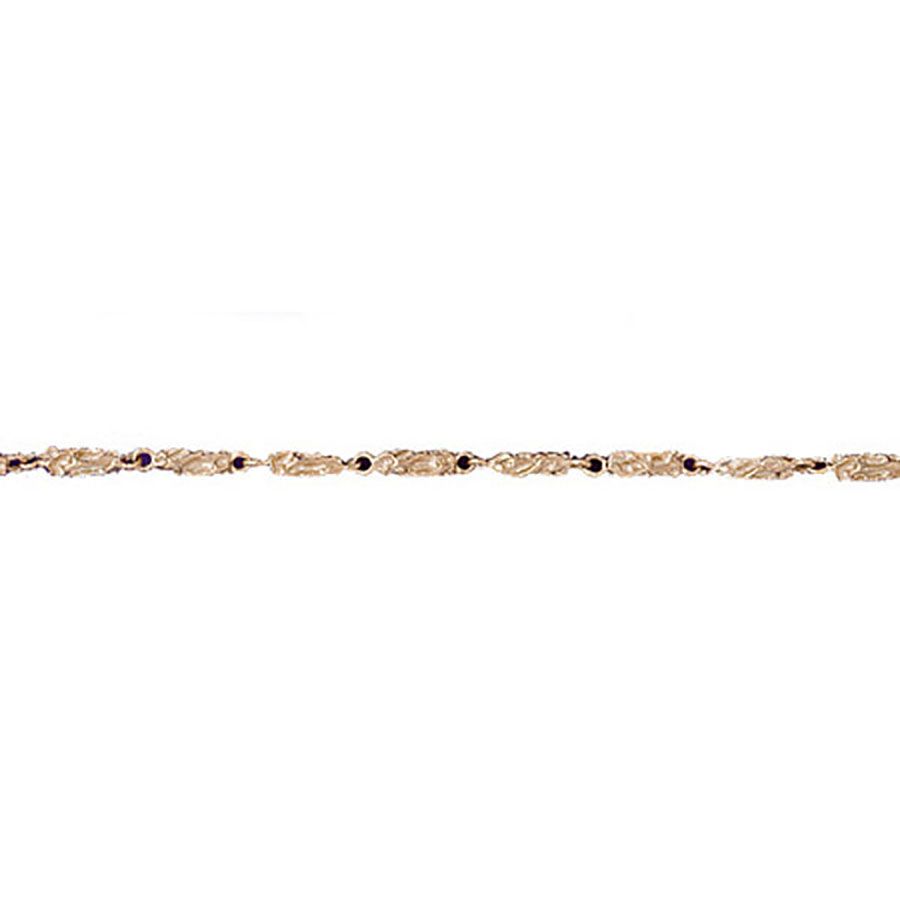 Dazzlers 14k Yellow Gold Small Nugget Bracelet, MPN: DZ-12297