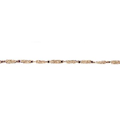 Dazzlers 14k Yellow Gold Small Nugget Bracelet, MPN: DZ-12297