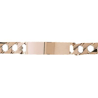 Dazzlers 14k Yellow Gold Id Link Bracelet, MPN: DZ-12338