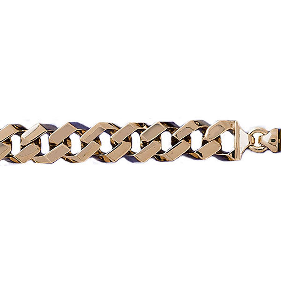 Dazzlers 14k Yellow Gold Link Bracelet, MPN: DZ-12398
