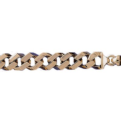 Dazzlers 14k Yellow Gold Link Bracelet, MPN: DZ-12398