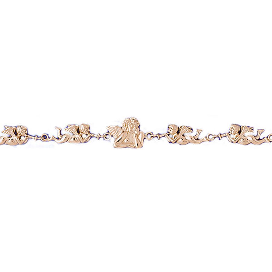 Dazzlers 14k Yellow Gold Angel Bracelet, MPN: DZ-12054