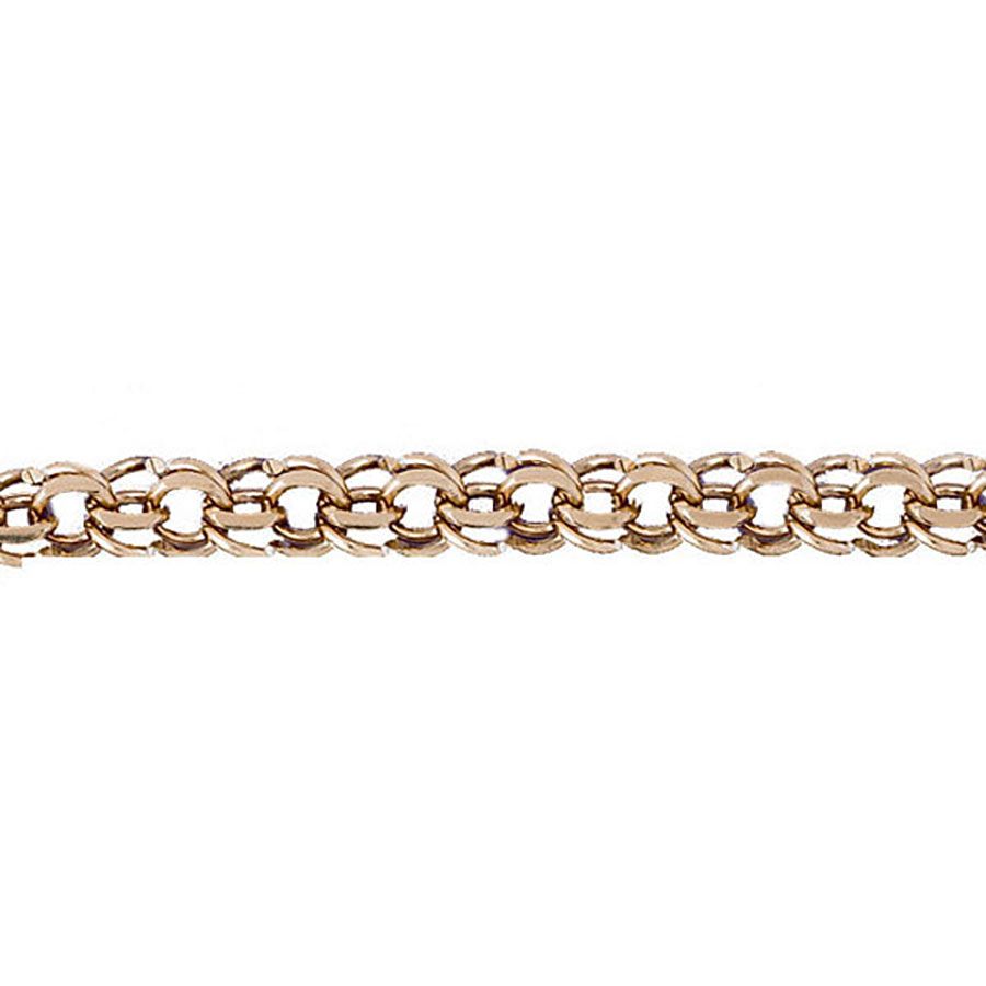 Dazzlers 14k Yellow Gold Charm Bracelet with A Safety Clasp, MPN: DZ-12206
