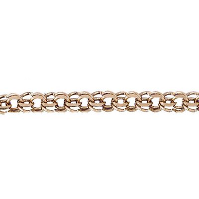 Dazzlers 14k Yellow Gold Charm Bracelet with A Safety Clasp, MPN: DZ-12206