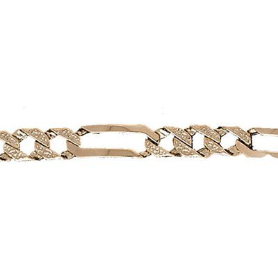 Dazzlers 14k Yellow Gold Link Bracelet, MPN: DZ-12373