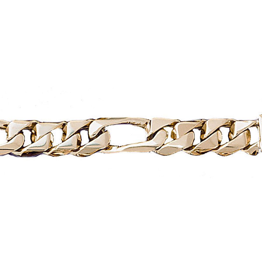Dazzlers 14k Yellow Gold Link Bracelet, MPN: DZ-12452
