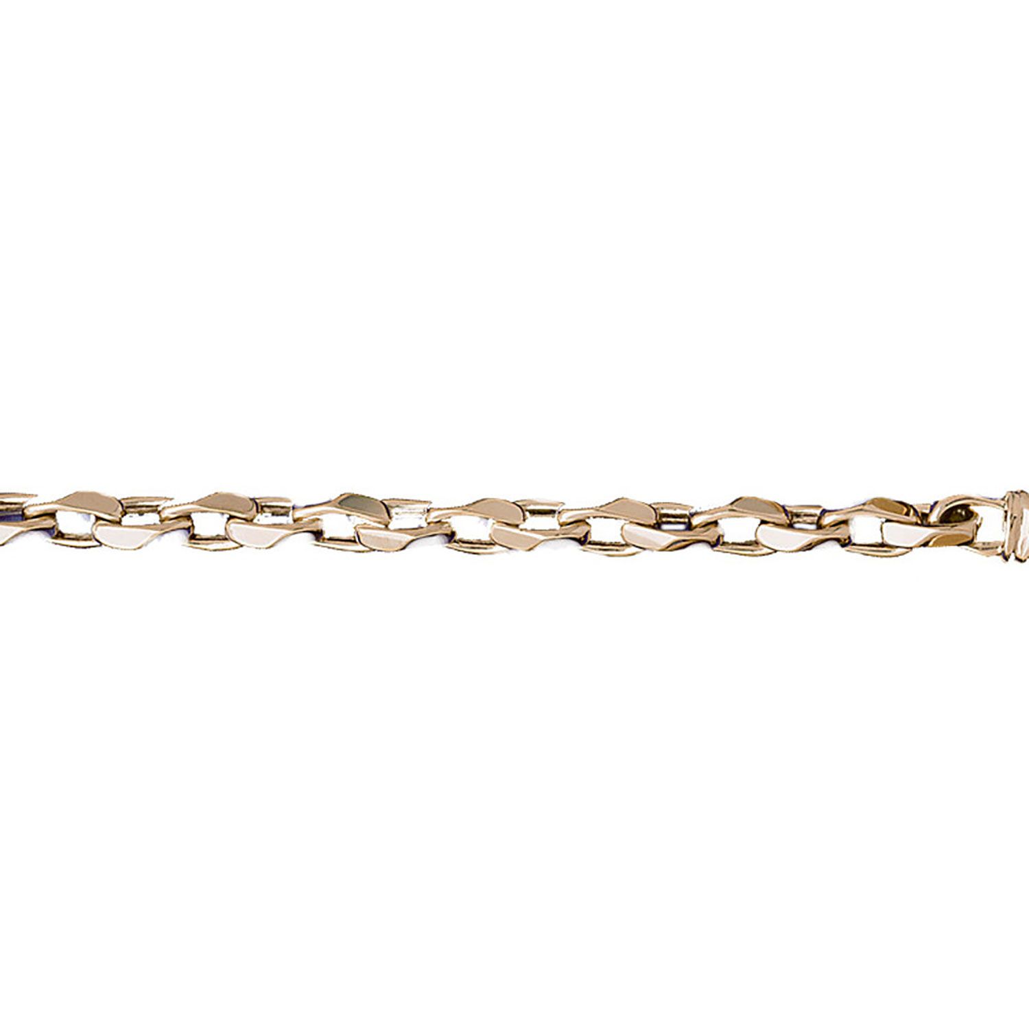 Dazzlers 14k Yellow Gold Link Bracelet, MPN: DZ-12531