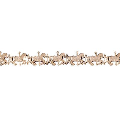 Dazzlers 14k Yellow Gold Horse Bracelet, MPN: DZ-11909