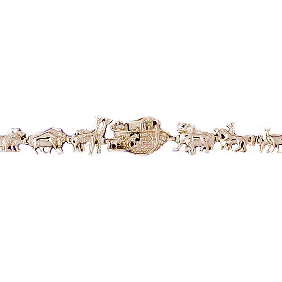 Dazzlers 14k Yellow Gold Noah'S Ark Bracelet, MPN: DZ-11869