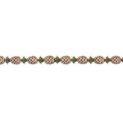 Dazzlers 14k Yellow Gold Pineapple Bracelet, MPN: DZ-11980