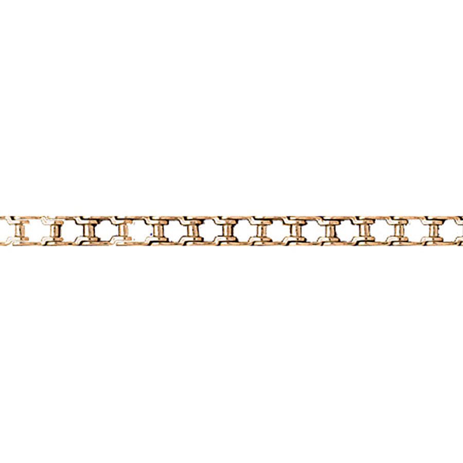 Dazzlers 14k Yellow Gold Bicycle Chain Link Bracelet, MPN: DZ-12569