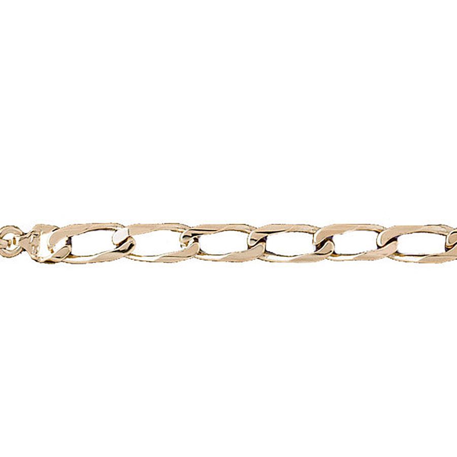 Dazzlers 14k Yellow Gold Link Bracelet, MPN: DZ-12464