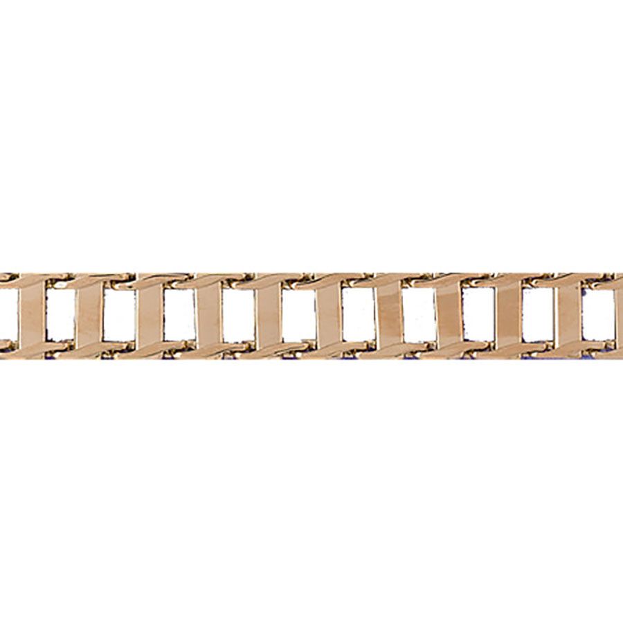 Dazzlers 14k Yellow Gold Bicycle Chain Link Bracelet, MPN: DZ-12575
