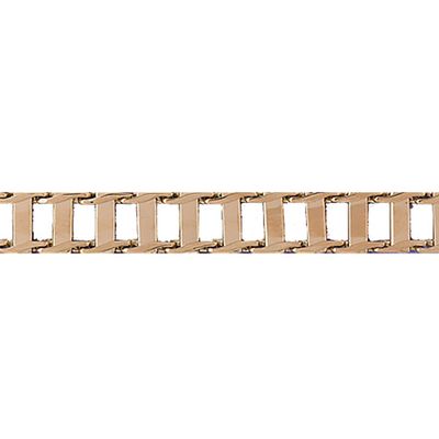 Dazzlers 14k Yellow Gold Bicycle Chain Link Bracelet, MPN: DZ-12575