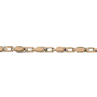 Dazzlers 14k Yellow Gold Link Bracelet, MPN: DZ-12543