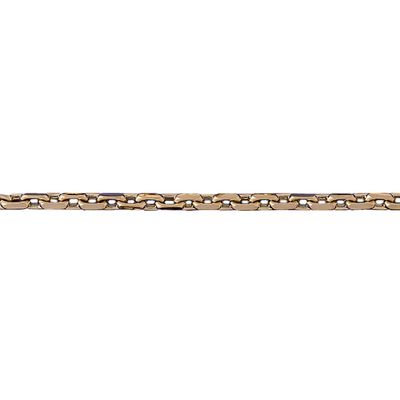 Dazzlers 14k Yellow Gold Link Bracelet, MPN: DZ-12533