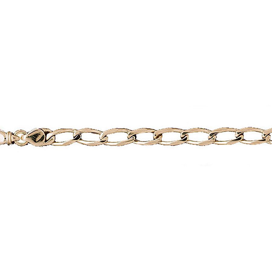 Dazzlers 14k Yellow Gold Link Bracelet, MPN: DZ-12462