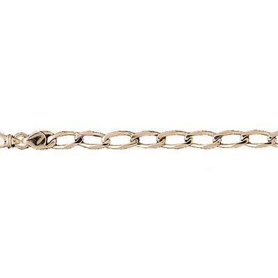 Dazzlers 14k Yellow Gold Link Bracelet, MPN: DZ-12462