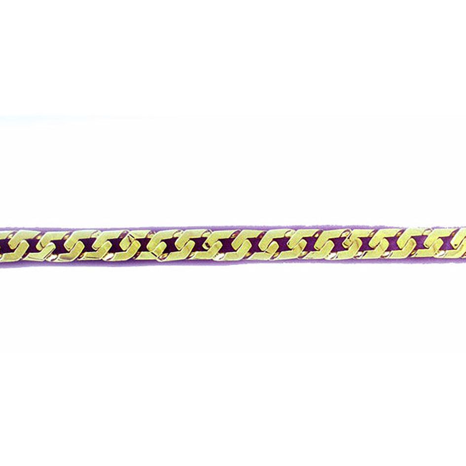 Dazzlers 14k Yellow Gold Link Bracelet, MPN: DZ-12435