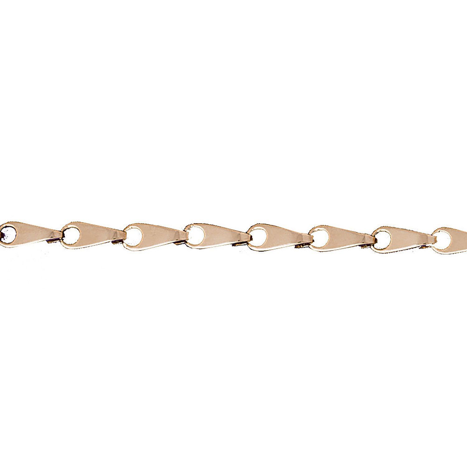 Dazzlers 14k Yellow Gold Link Bracelet, MPN: DZ-12528