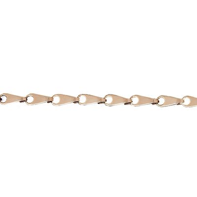 Dazzlers 14k Yellow Gold Link Bracelet, MPN: DZ-12528