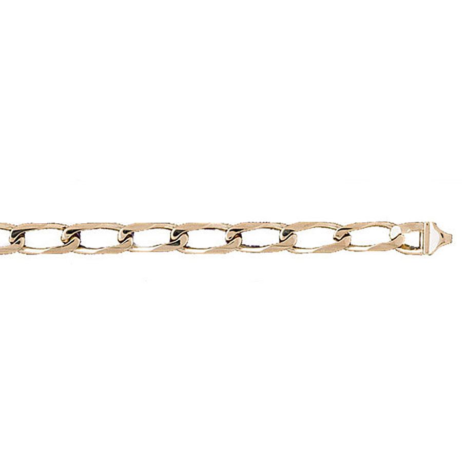 Dazzlers 14k Yellow Gold Link Bracelet, MPN: DZ-12463