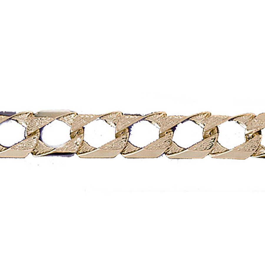 Dazzlers 14k Yellow Gold Link Bracelet, MPN: DZ-12375