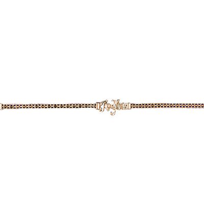 Dazzlers 14k Yellow Gold I Love You Bracelet, MPN: DZ-12192