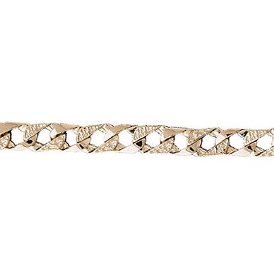 Dazzlers 14k Yellow Gold Link Bracelet, MPN: DZ-12377
