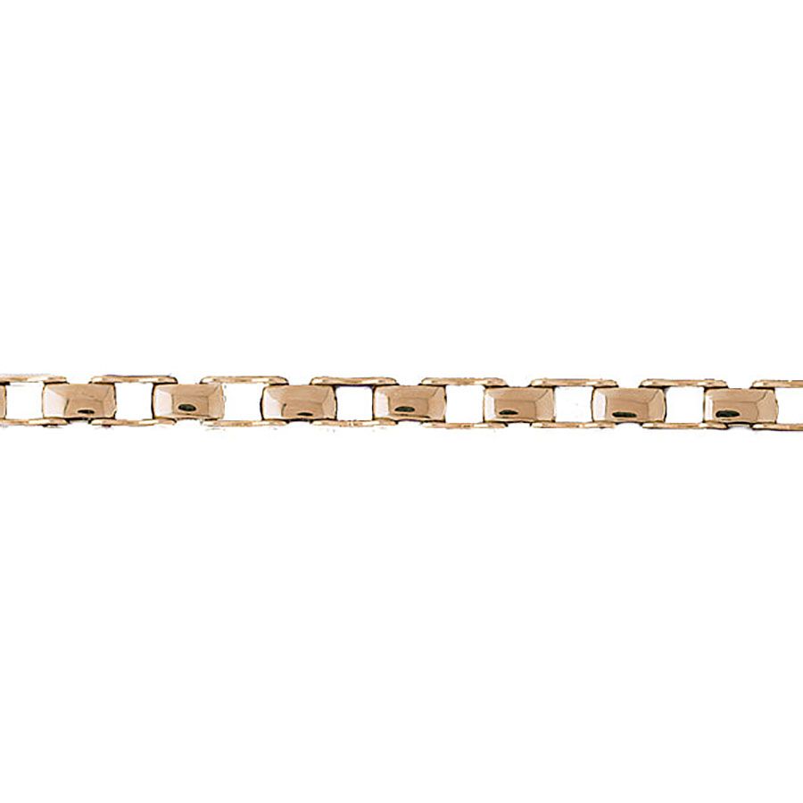 Dazzlers 14k Yellow Gold Bicycle Chain Link Bracelet, MPN: DZ-12562