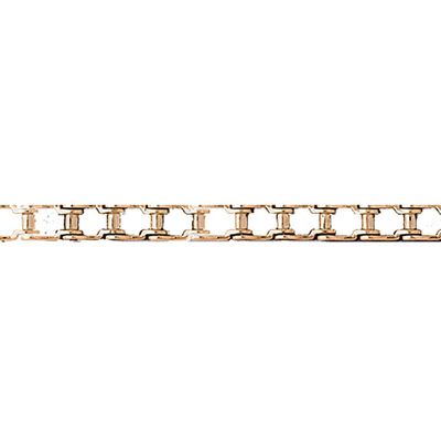 Dazzlers 14k Yellow Gold Bicycle Chain Link Bracelet, MPN: DZ-12568