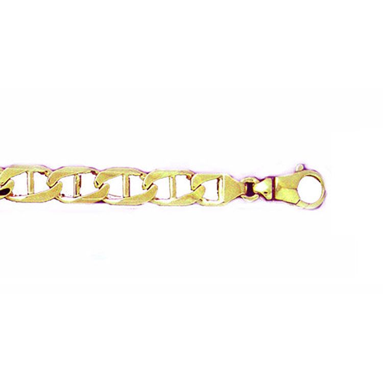 Dazzlers 14k Yellow Gold Link Bracelet, MPN: DZ-12432