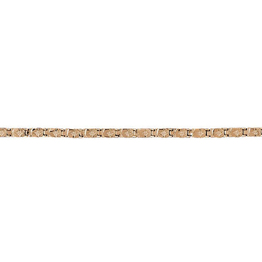 Dazzlers 14k Yellow Gold Nugget Bracelet with A Safety Clasp, MPN: DZ-12294