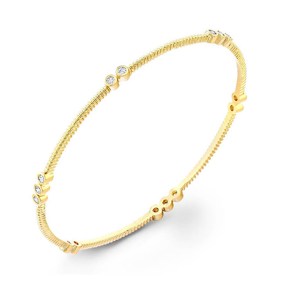 Dazzlers Sterling Silver Bangle, MPN: DBB054G