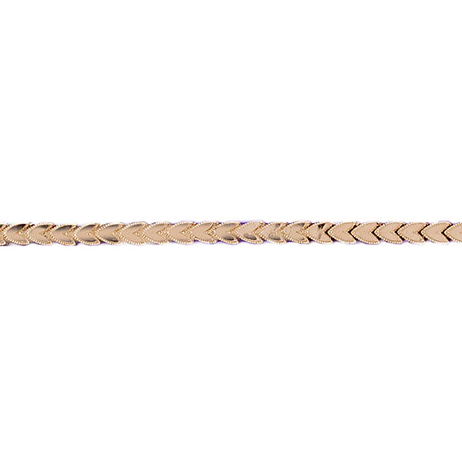 Dazzlers 14k Yellow Gold Heart Bracelet, MPN: DZ-11948