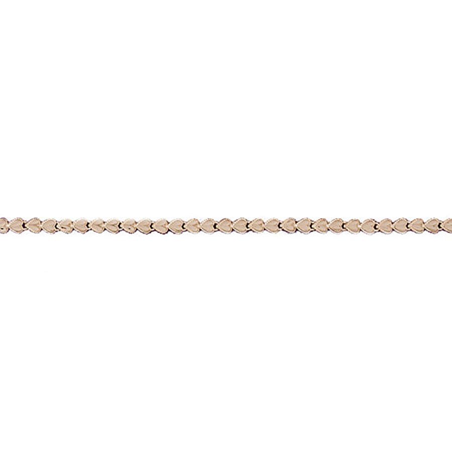 Dazzlers 14k Yellow Gold Heart Bracelet, MPN: DZ-11975